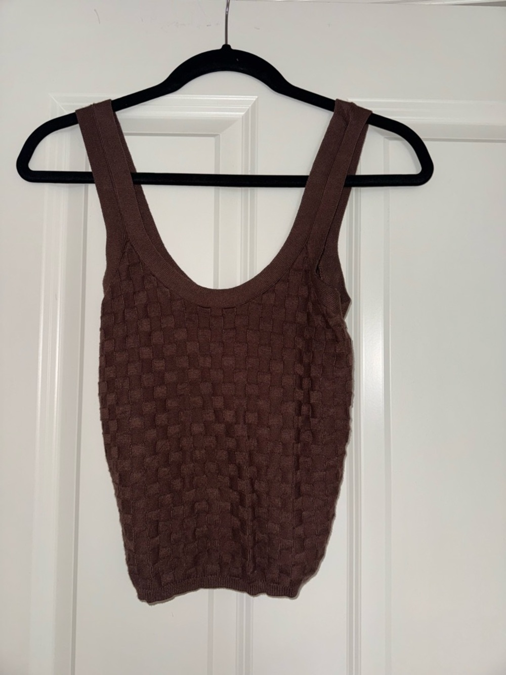 Abercrombie & Fitch Chocolate Knit Tank